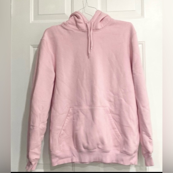 2/$20 H&M Relaxed Fit Pink Hoodie Size S - Picture 1 of 3